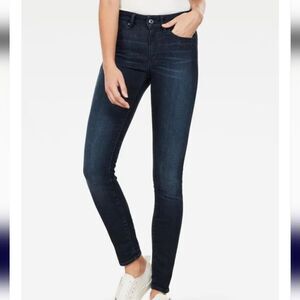 G-Star Shape High Super Skinny Jeans Size 30 NWT